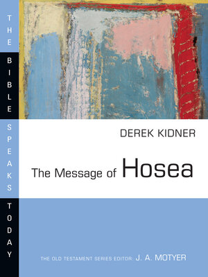 cover image of The Message of Hosea